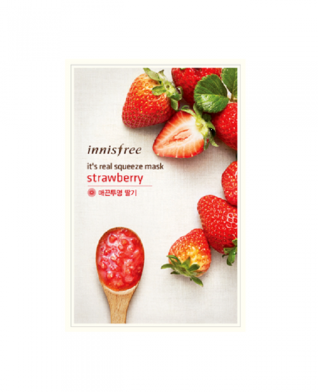 INNISFREE IT'S REAL SQUEEZE MASK STRAWBERRY